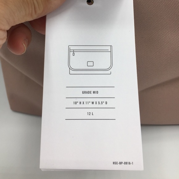 Herschel Supply Co. Bag Grade Mid Ash Rose Canvas Bag - Picture 10 of 15